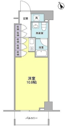 セントラル白楽の間取り