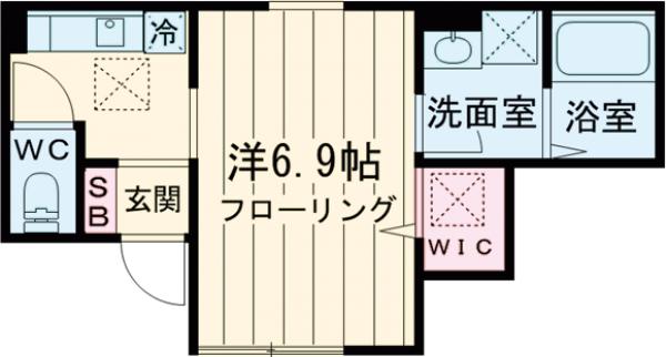 カーサ コリーナの間取り
