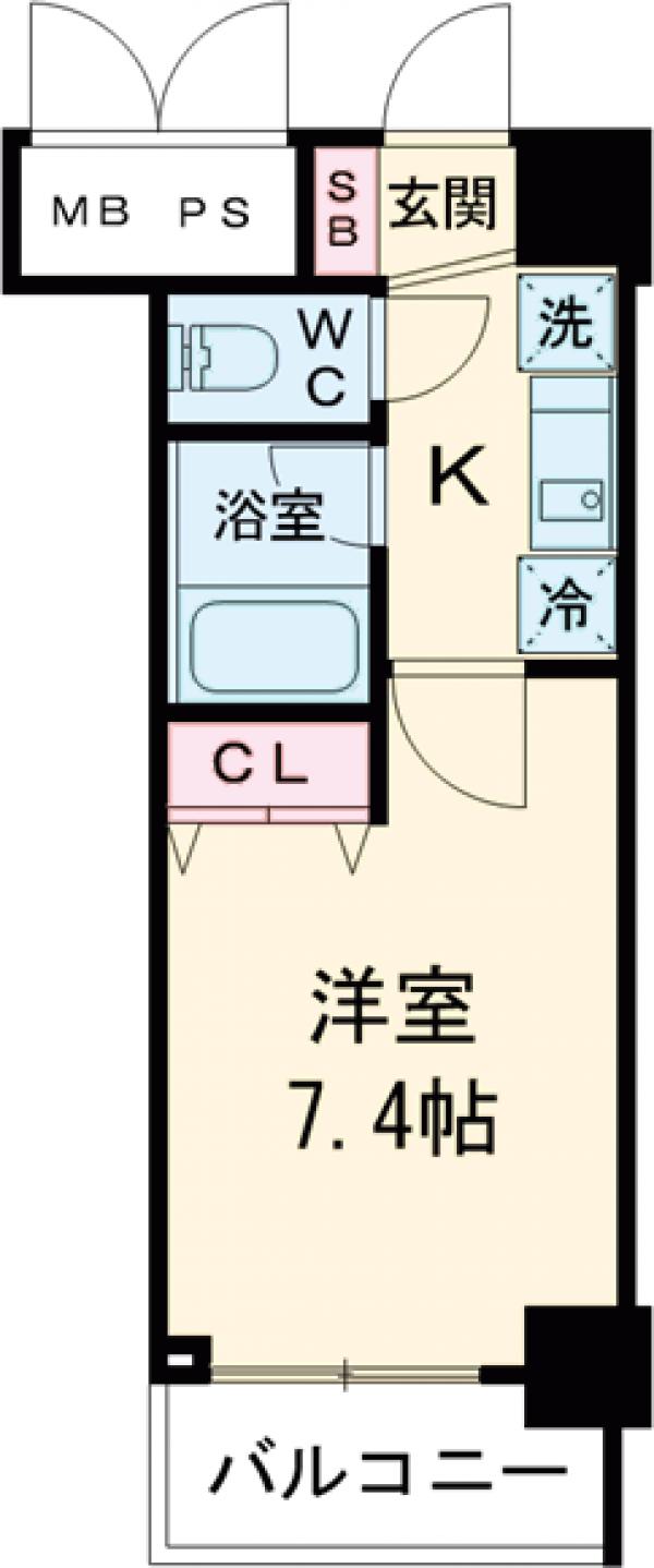 プライムアーバン葛西の間取り