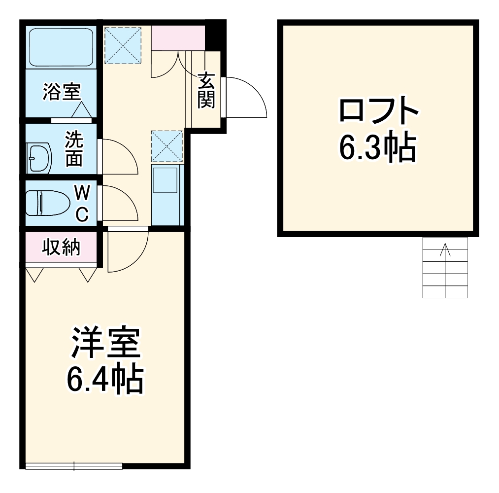 プルマス戸塚安行の間取り