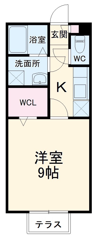 ソレイユの間取り