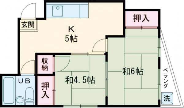 秀合ビルⅡの間取り