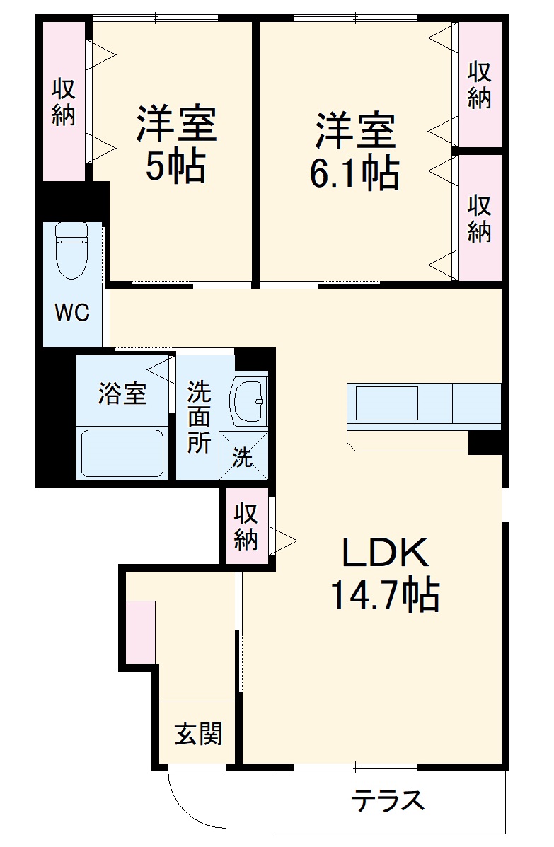 杏寿grandeの間取り