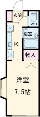 メゾン・ラミシェリーの間取り