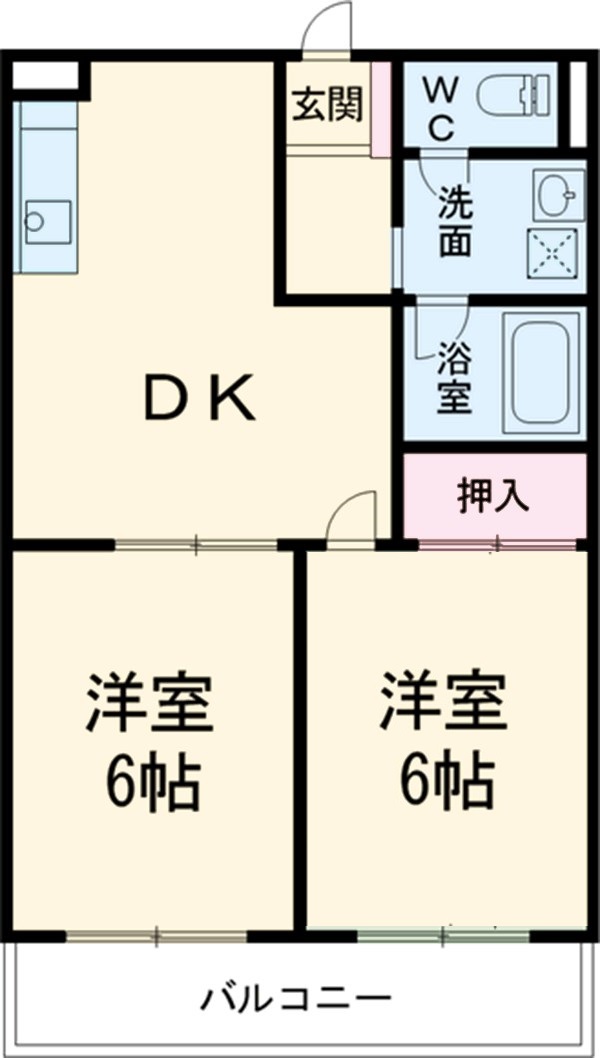 ルピナス相模が丘の間取り
