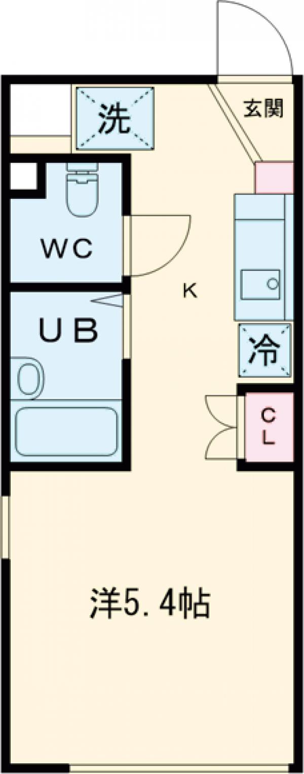FUSION上板橋の間取り