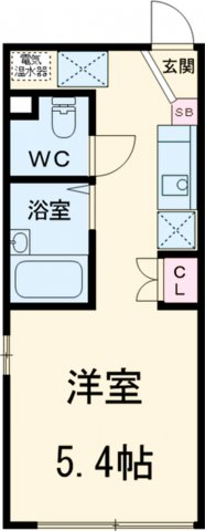 FUSION上板橋の間取り