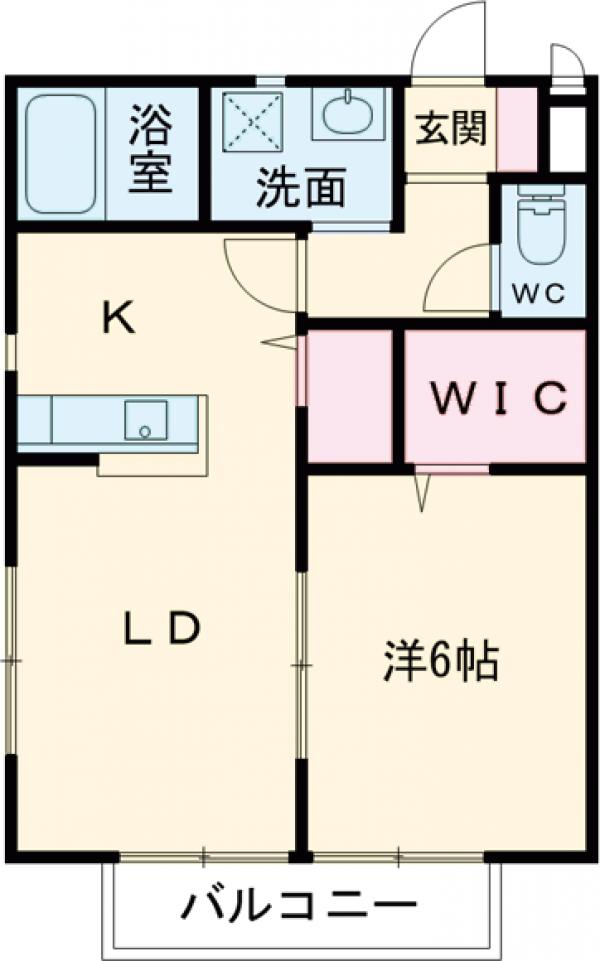 パナグレイス Cの間取り