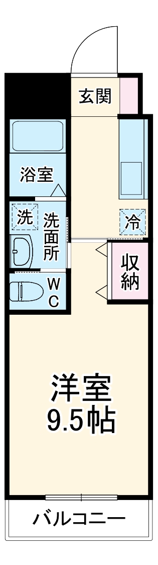 メルベーユ・ラヴィの間取り