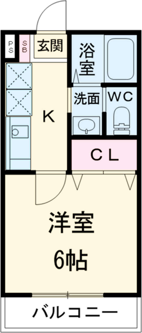 G squareの間取り