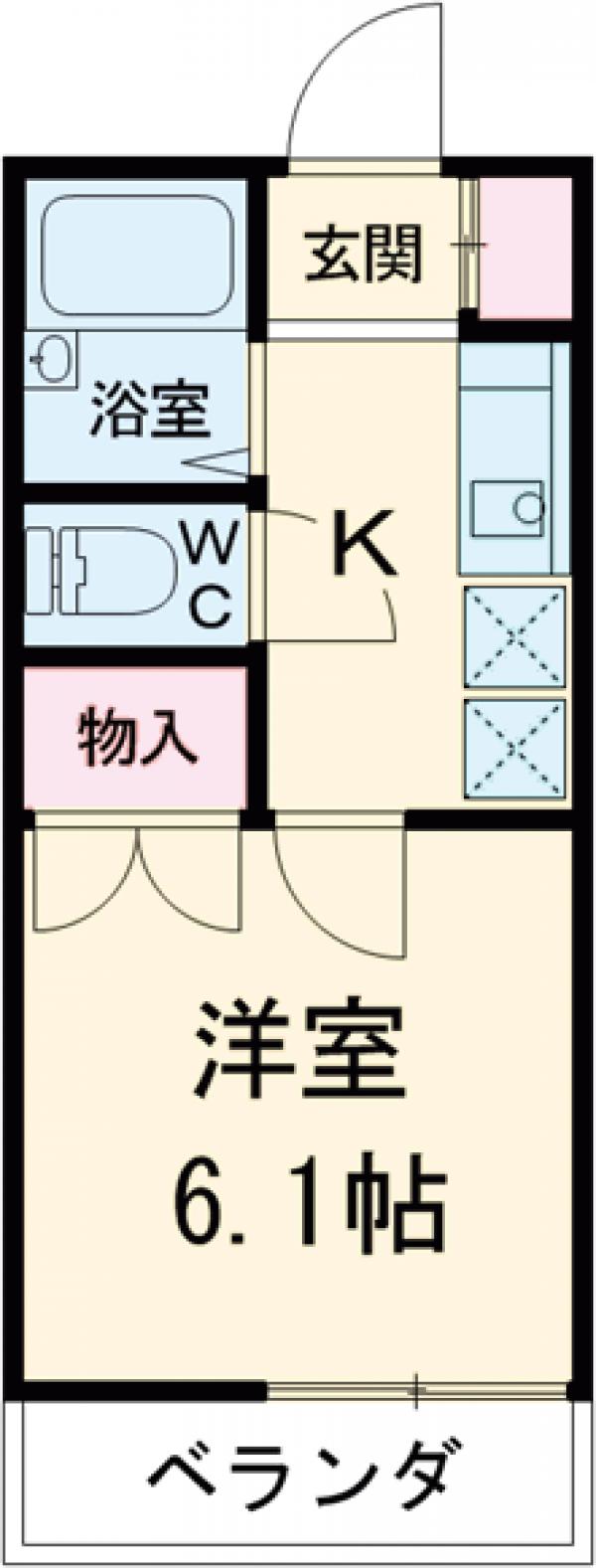 Legit菊名の間取り