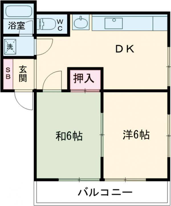 セイコーハイツの間取り