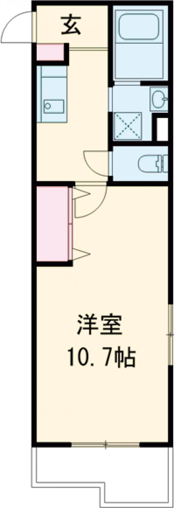 コスモドゥーエの間取り