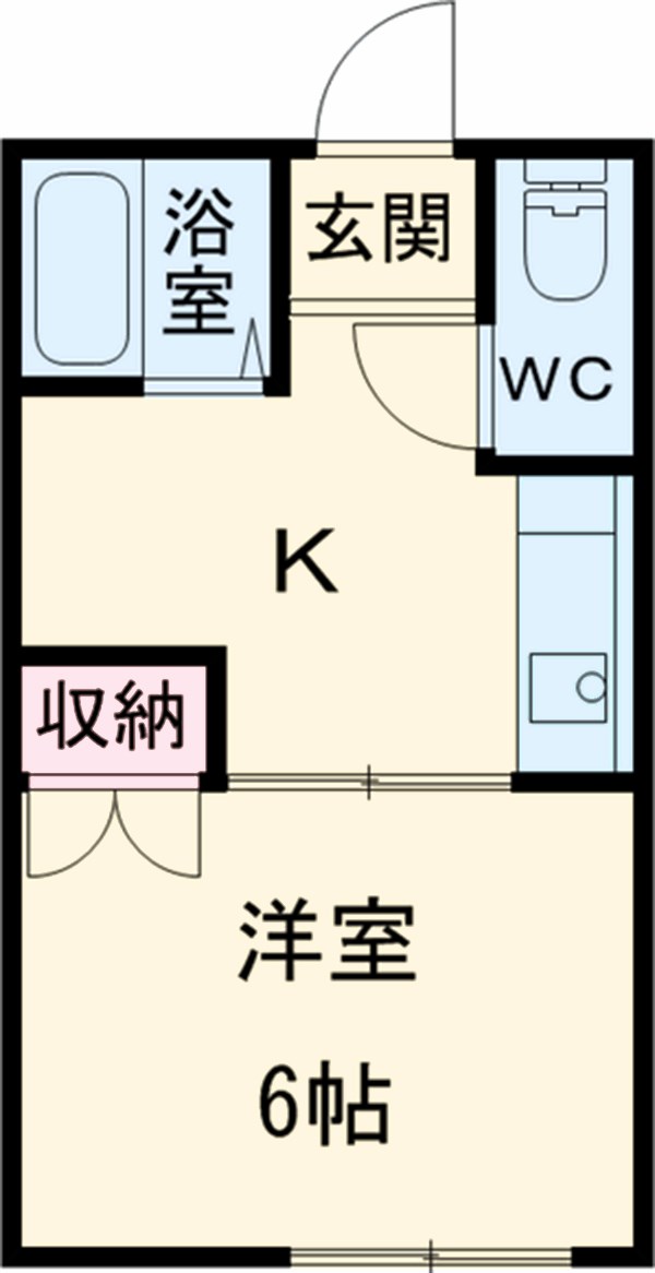 大根スカイリッチマンションの間取り