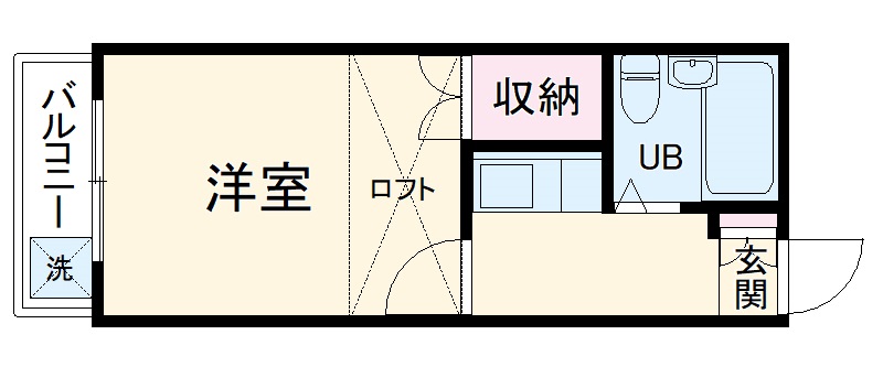 プチコート戸塚の間取り