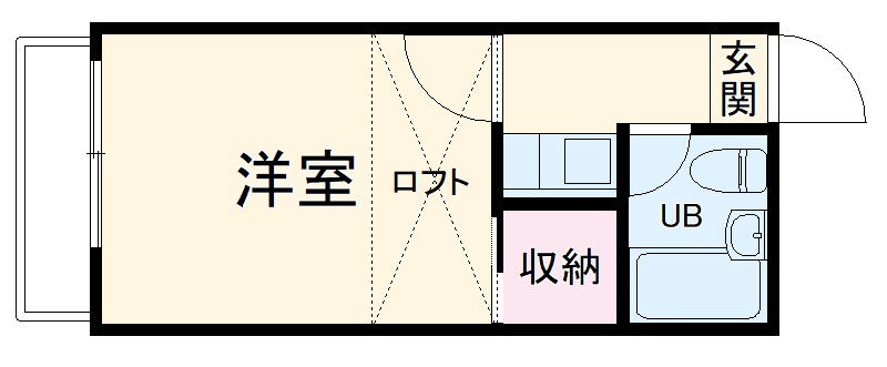 プチコート戸塚の間取り