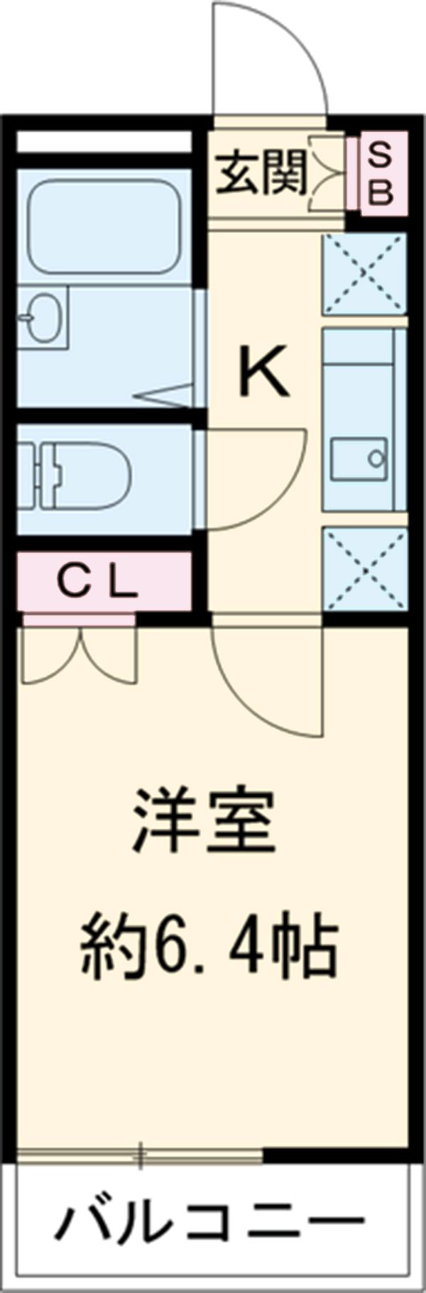ラフィーネ北葛西の間取り