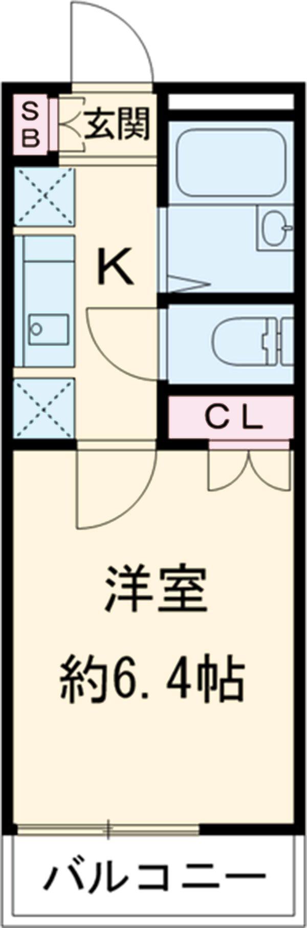 ラフィーネ北葛西の間取り