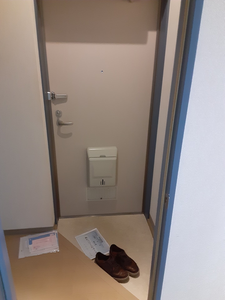 6/22 玄関
