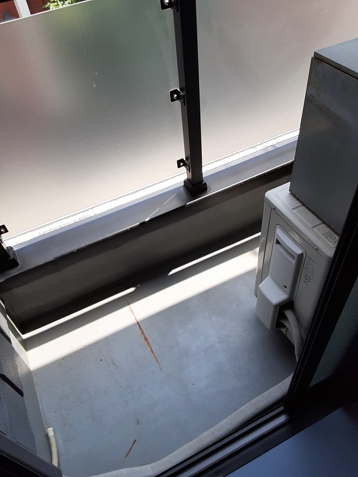 12/22 バルコニー