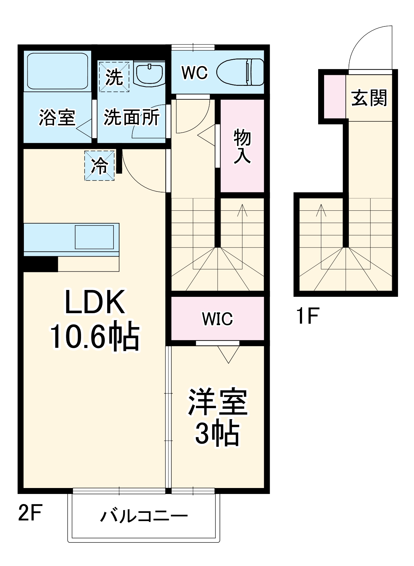 コート　エムの間取り