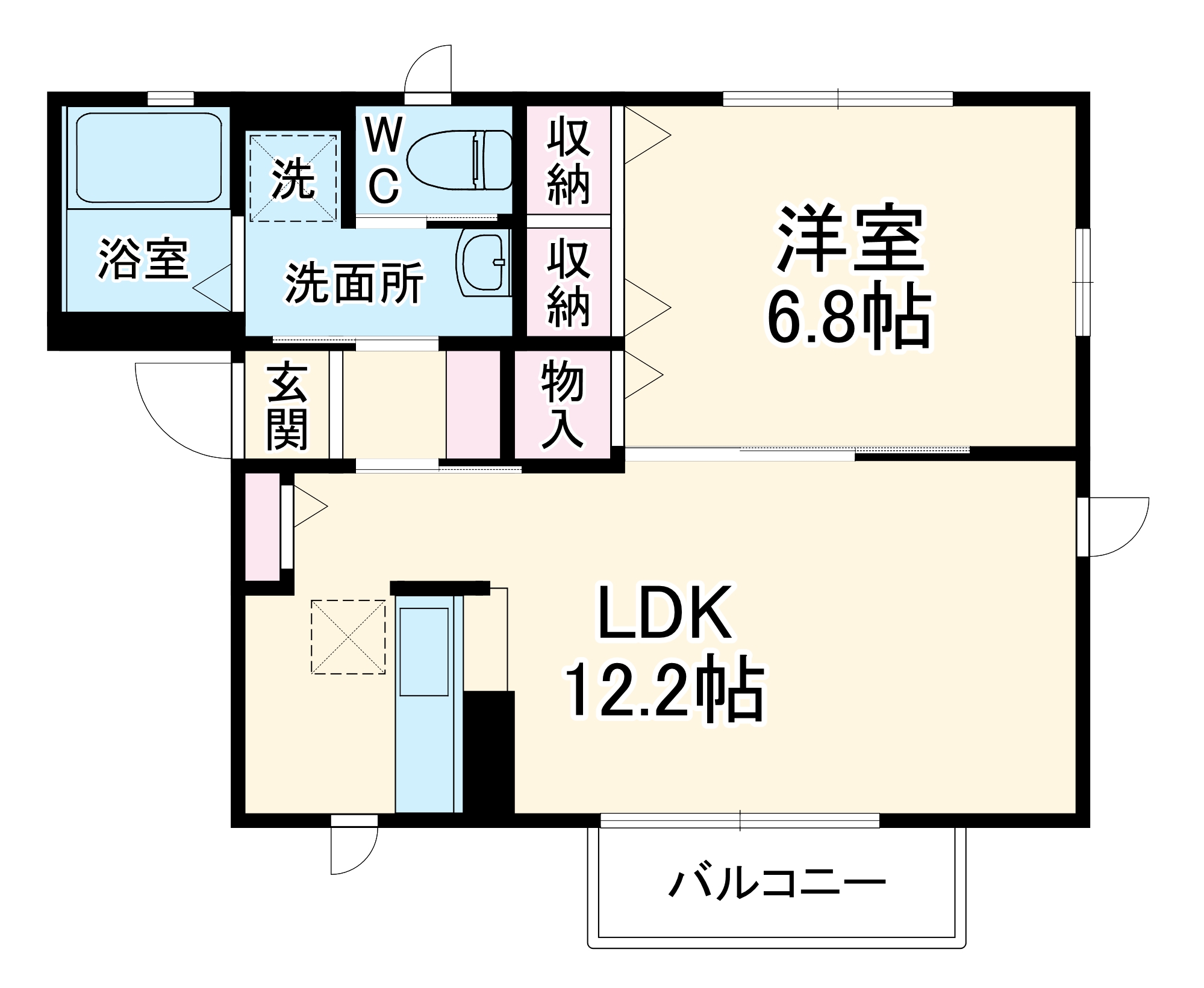レジデンス・カイドの間取り