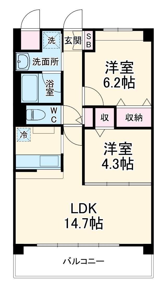 ルミエールの間取り