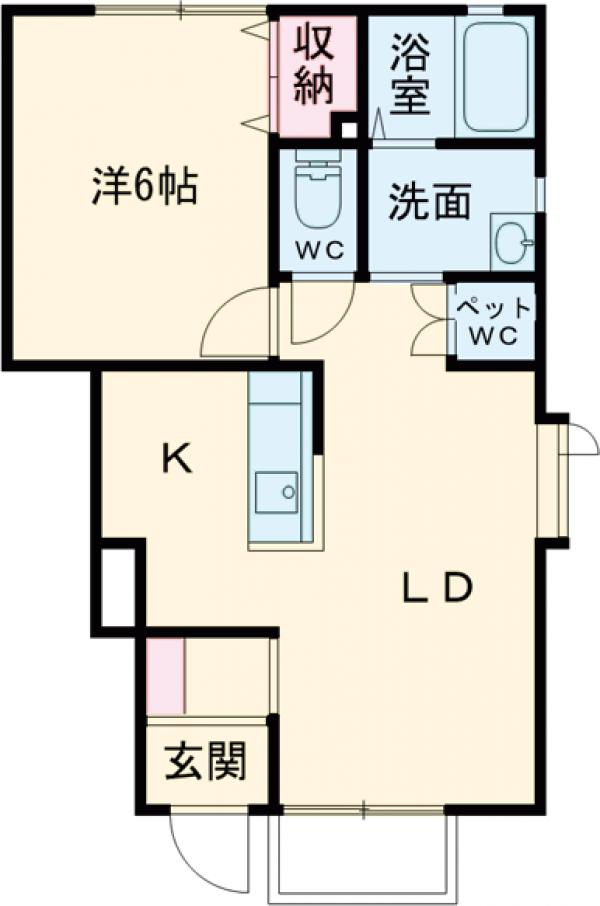 2/2 間取