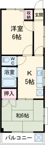 パールハイツの間取り
