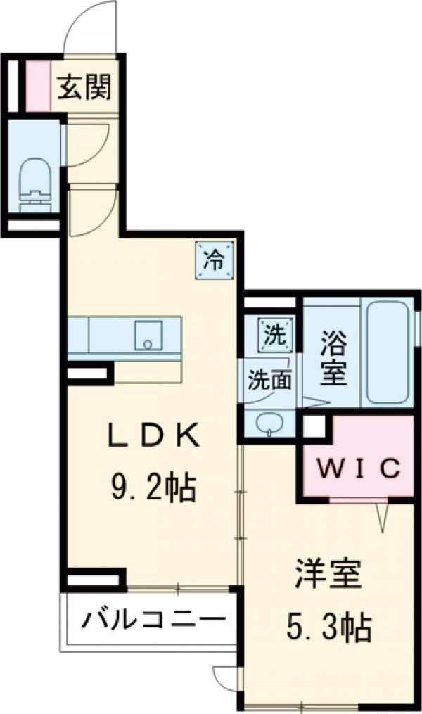 フォトアファールの間取り