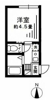 グローリア菊名の間取り