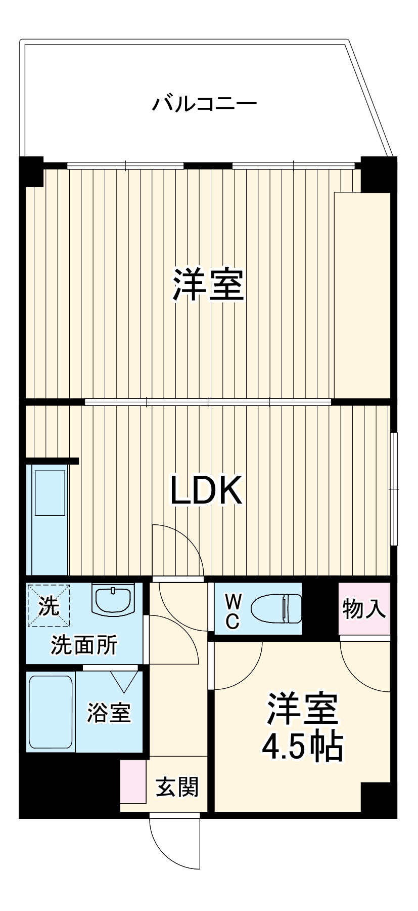 ファクタービルの間取り