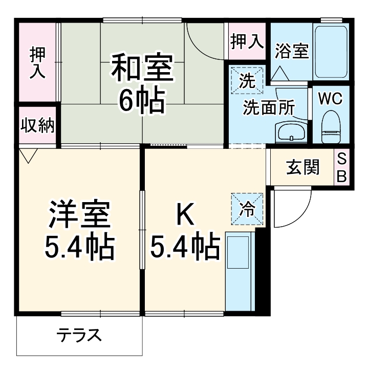 サニーコート湘南の間取り