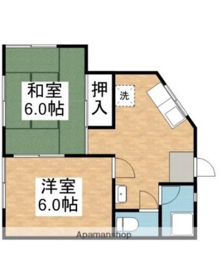 第二織田ビルの間取り