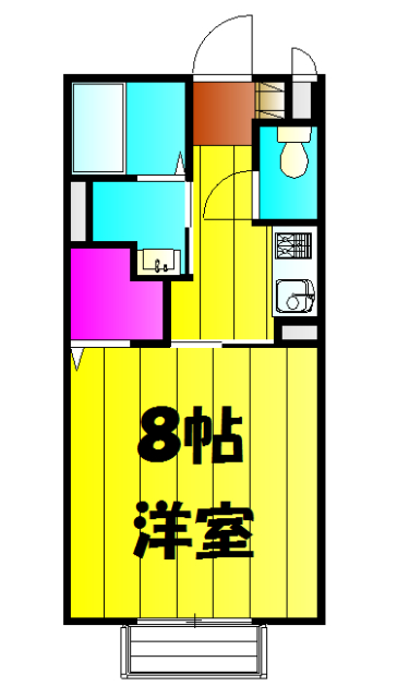 プルメリア C棟の間取り