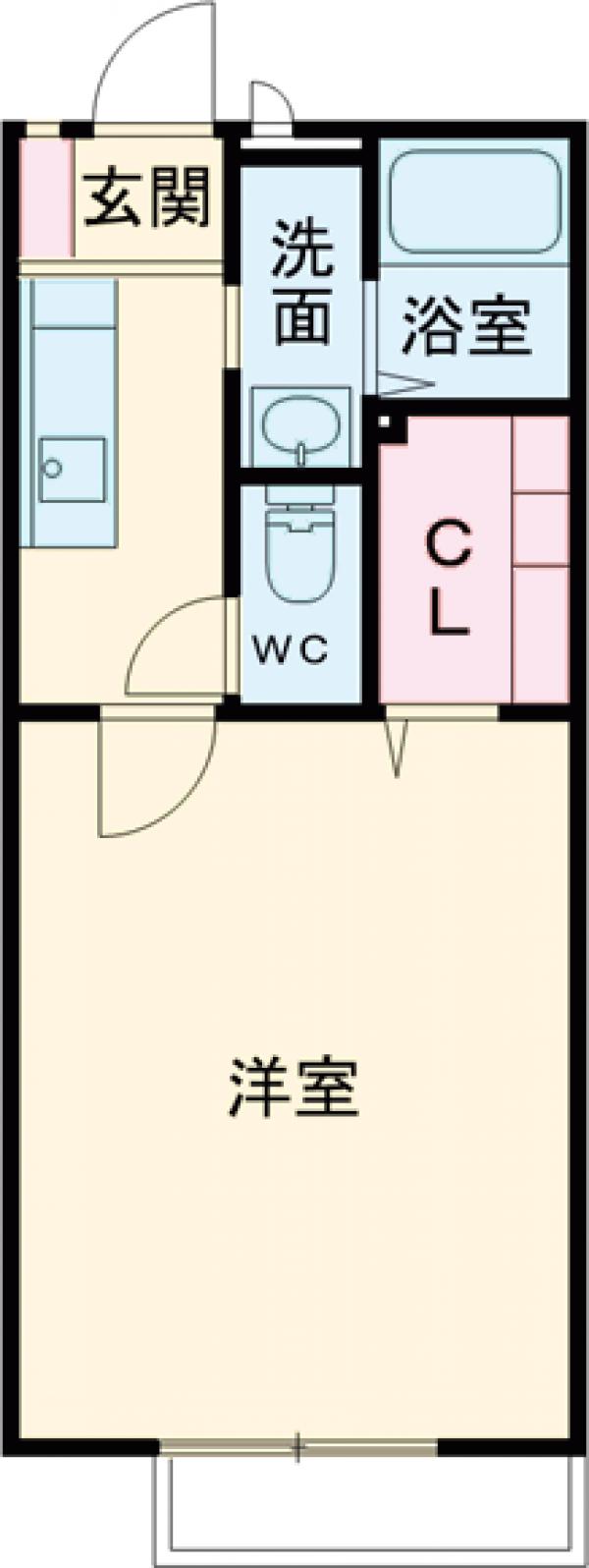 パークハイツ Aの間取り
