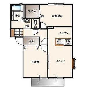 Ｋ・Ｖｉｌｌａｇｅ　Ｃ棟の間取り