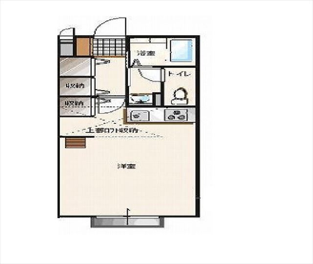 フラッツア小山の間取り