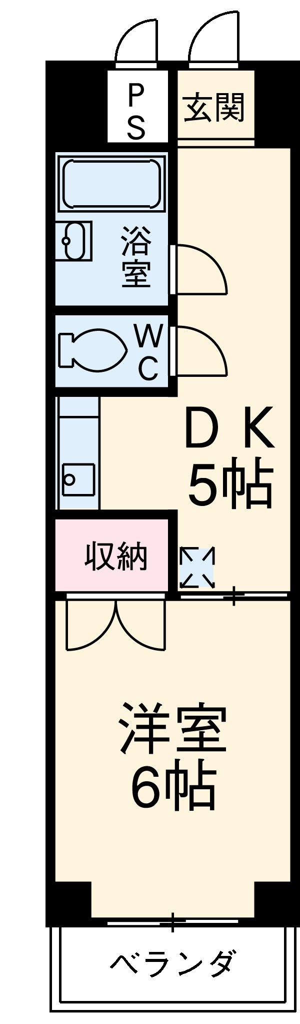イトウマンション植田の間取り