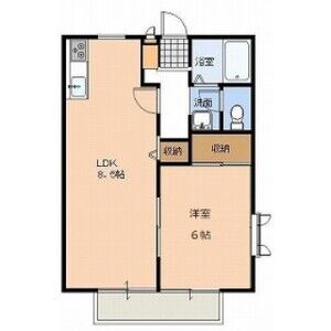 レインバレービレッジ A棟の間取り