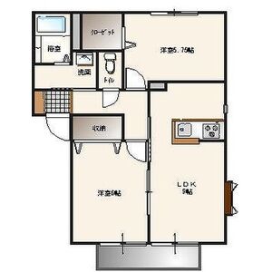ソレジオタウン A棟の間取り