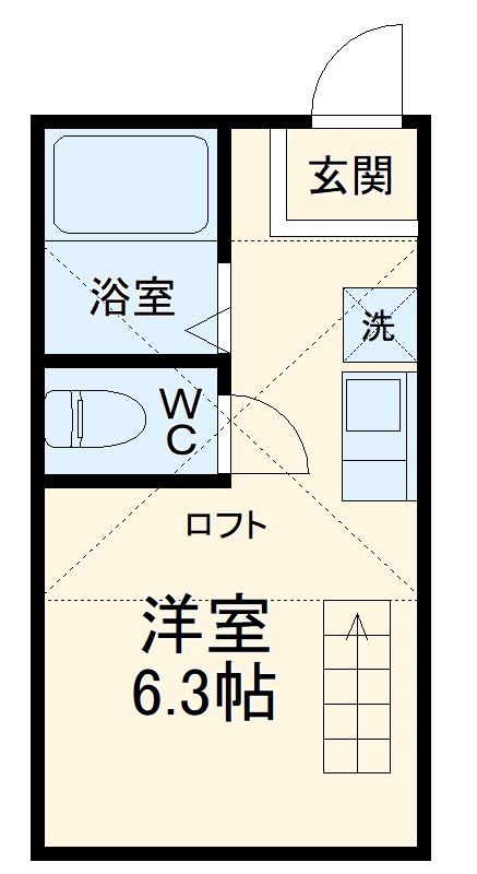 プリエール菊名の間取り