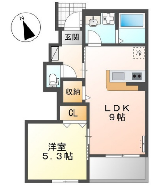 アイルトンハウスの間取り