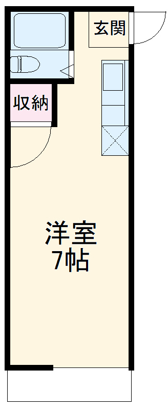 サンハイツ ヒロの間取り