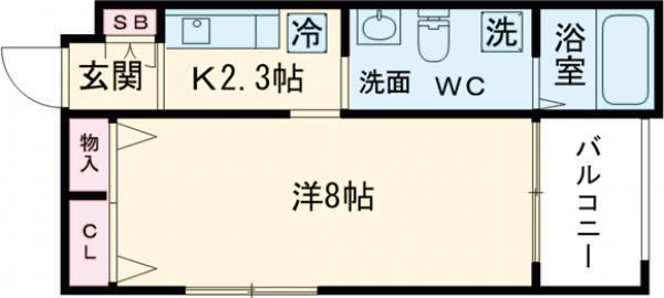 ＳＫＹ　ＦＯＲＴＲＥＳＳの間取り