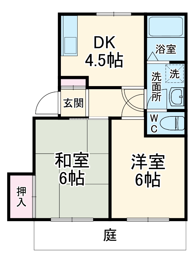 ハイレジデンスウエダの間取り