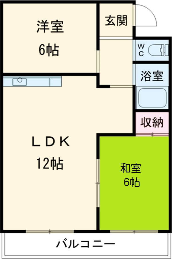 サンライズ加藤の間取り
