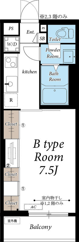 リブリ・Pastureの間取り