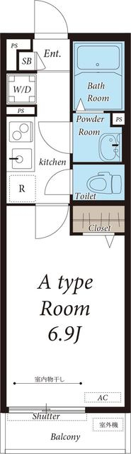 リブリ・相武台の間取り