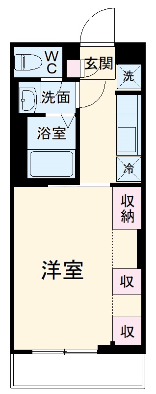リブリ・Ebina 山手の間取り